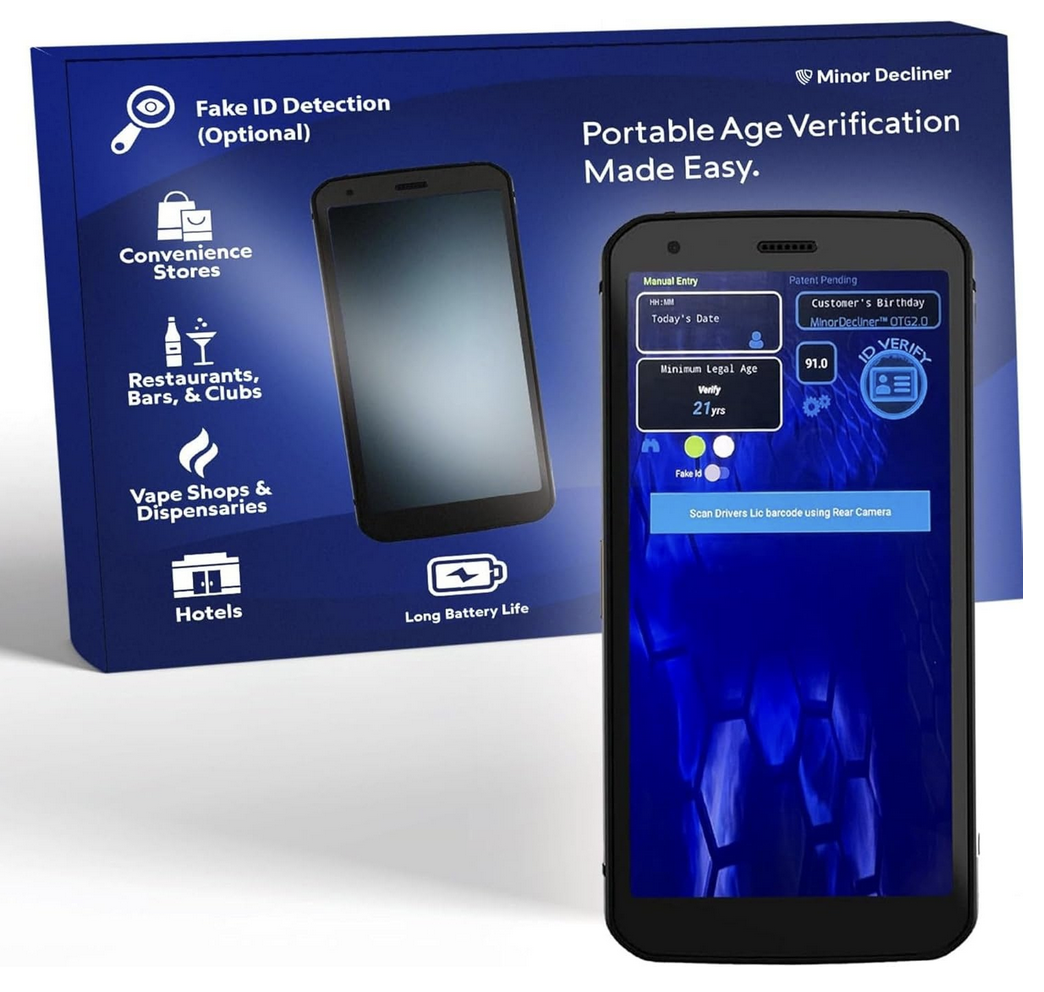 Mobile fake ID and Passport Scanner for Bars & Clubs