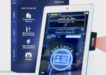 fake ID Scanner for Bars and Clubs - Easy to Use and Reliable ID Checker for Your Business That Detects Expired IDs